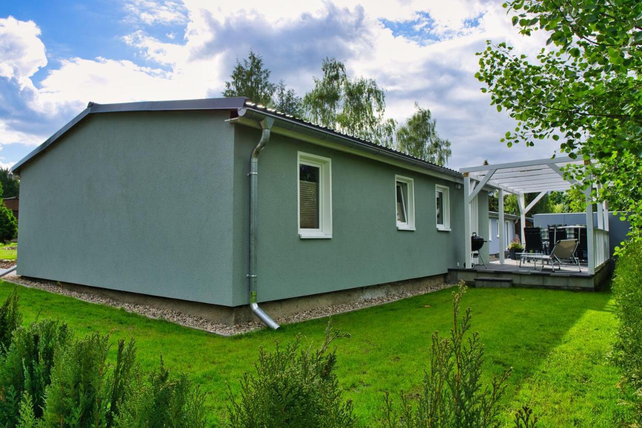 Modernes Ferienhaus Sonnendeck 70 Qm I Strandnah I Terrasse I 2 Schlafzimmer I Naehe Werbellinsee Joachimsthal Extérieur photo