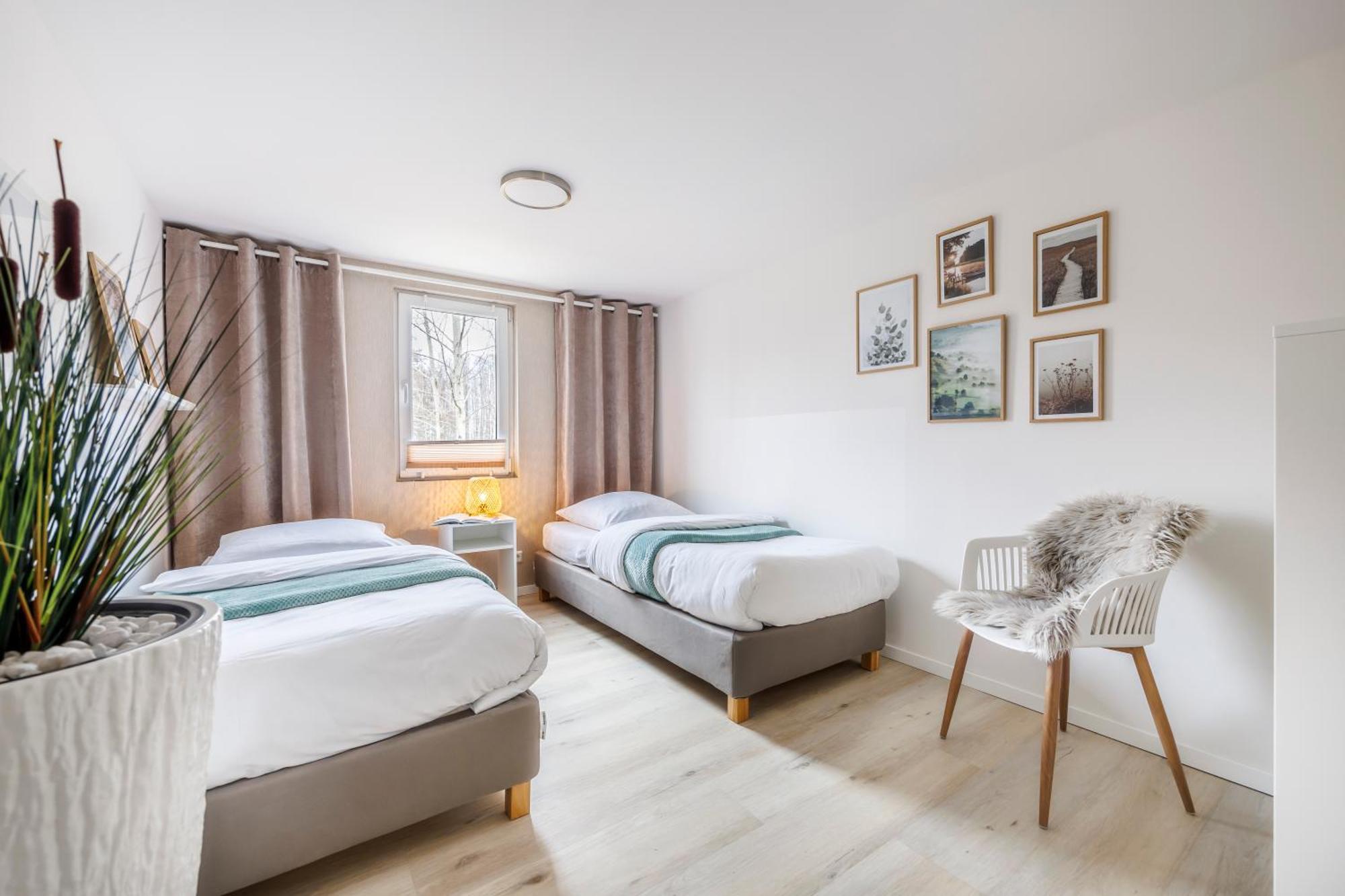 Modernes Ferienhaus Sonnendeck 70 Qm I Strandnah I Terrasse I 2 Schlafzimmer I Naehe Werbellinsee Joachimsthal Extérieur photo